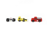 Einsatz Autos 3er Set Service Cars aus Holz