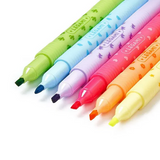 6 radierbare Textmarker Legami MAGIC HIGHLIGHTERS