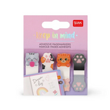 Legami Selbstklebende Seitenmarkierungen Katzen KITTY