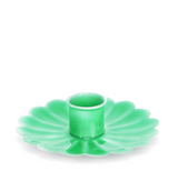 Kerzenständer Emaille green