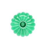 Kerzenständer Emaille green