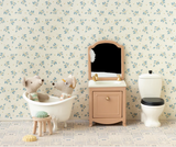 Vintage Metall Badewanne für Maileg Maus oder Hase