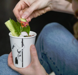 Illustrierter Keramik Becher POLEDANCER