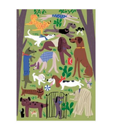 Postkarte DOG PARK