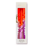 Dip Dye Swirl Kerzen AMAZING LAVENDER 3 Stück