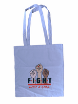 Leniliciouz Merch Tragetasche Jutebeutel Feminismus Fight Like a girl