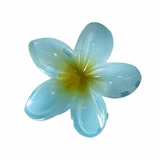 Haarspange Haarklammer ORCHIDEE Flower blue