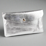 Veganes Portemonnaie Metallic UNI silber BIG