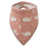 Bandana Dreieckstuch Doppellagig WALE rosa