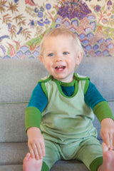 Bio Nicki Strampler NANA green