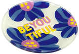 Kleiner Glas Teller beYOUtiful - I love myself