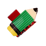 Haarspange Haarklammer BLEISTIFT green
