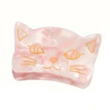 Haarspange Haarklammer HAPPY CAT rosa