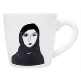 Illustrierte Keramik Tasse CHADIA