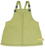 Bio Cord Latzkleid GREEN