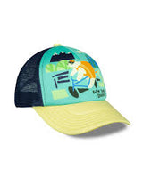 Trucker Snap Cap BEAR on BIKE