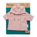 Puppenkleidung MANTEL rosa