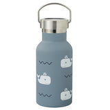Edelstahl-Thermosflasche Nordic WALE mit 2 Aufsätzen