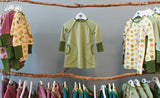 Bio Nicki Kleid FRIDA green