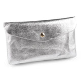 Veganes Portemonnaie Metallic UNI silber BIG