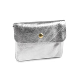 Veganes Portemonnaie Metallic UNI silber SMALL