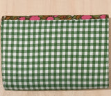 Geldbörse Flowers / Vichy Green