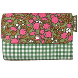 Geldbörse Flowers / Vichy Green