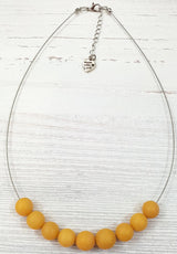 Faire Kette aus Samen der Buri-Palme
