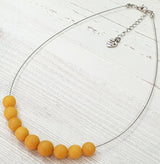 Faire Kette aus Samen der Buri-Palme