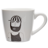 Illustrierte Keramik Tasse FELIX