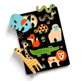Holz Puzzle 2 in 1 - Chunky Animal