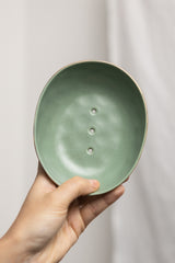 Seifenschale Mint / Gold