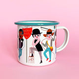 Emaille Tasse MOVIE LOVER