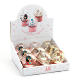 Mini Schneekugel so sweet - ROSA