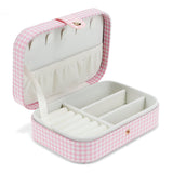 Schmuckkästchen Jewellery box Gingham Cherry