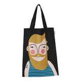Jutetasche FRANK - black