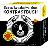 Baby Kontrastbuch "Kuckuck kleiner Löwe" mit Spiegel und Stoffklappen
