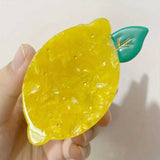 Haarspange Haarklammer LEMON