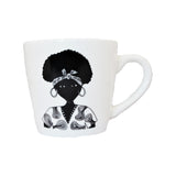 Illustrierte Keramik Tasse LISETTE