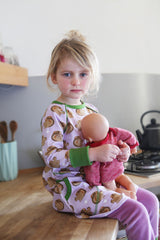 Bio Jersey Kleid LOTTE squirrel