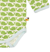Langarmbody Wale GREEN