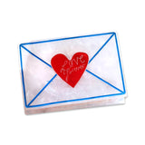 Haarspange Haarklammer LIEBESBRIEF