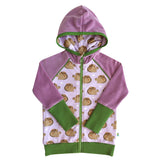 Bio Nicki Kapuzenjacke LUCA SQUIRREL orchid