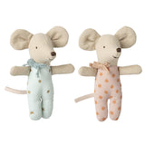 Babymäuse TWINS in der Streichholzschachtel