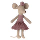 Maileg große Ballerina Maus Heather mit Tüllrock und Haarband