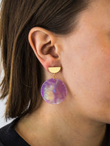 Acetat Ohrringe Amal – Mermaid
