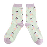 Bambus Socken Jogging mint (One Size 36-41)