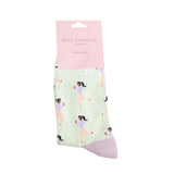Bambus Socken Jogging mint (One Size 36-41)