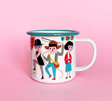 Emaille Tasse MOVIE LOVER
