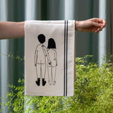 Geschirrtuch NAKED COUPLE BACK